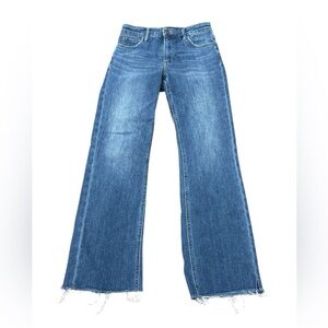 Kut from the Kloth High Rise Kelsey Fab Ab Ankle Flare Jeans size 00